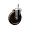 Service Caster 5'' High Temp Phenolic Wheel Swivel 7/16'' Grip Ring Stem Caster SCC-GR20S514-PHRHT-716138 - alternate 1